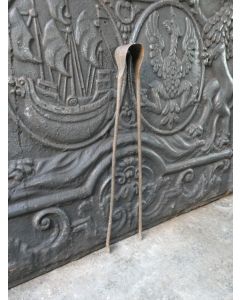 Antike Französische Kaminzange