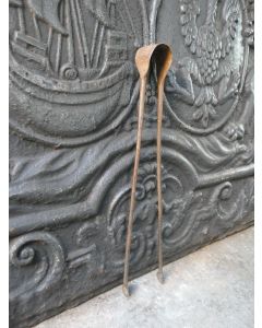 Antike Französische Kaminzange