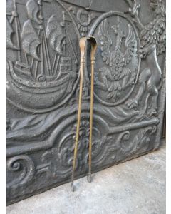 Antike Französische Kaminzange