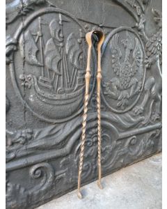 Antike Französische Kaminzange