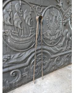 Antike Französische Kaminzange