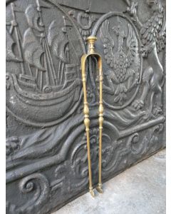 Antike Französische Kaminzange