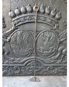 Antiker Französischen Schürhaken