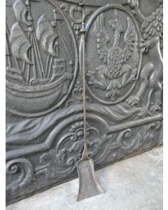 Antike Französische Kaminschaufel