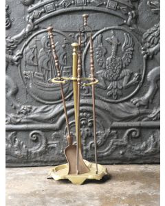 Antikes Französisches Kaminbesteck