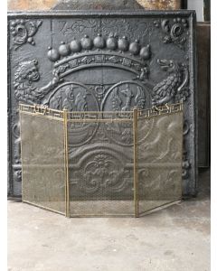 Art Deco Funkenschutzgitter
