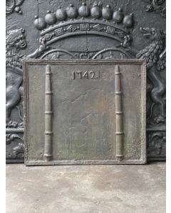 Kaminplatte 'Säulen des Herkules'