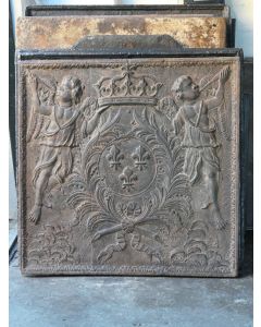 Kaminplatte 'Wappen von Frankreich'