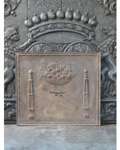Kaminplatte 'Dekoration'