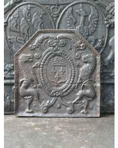 Kaminplatte 'Wappen von Frankreich'
