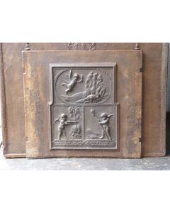 Kaminplatte 'Allegorie der Liebe'