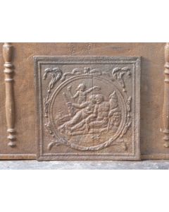Kaminplatte 'Herakles und Omphale'