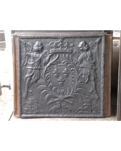 Kaminplatte 'Wappen von Frankreich'