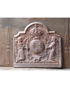 Kaminplatte 'Wappen von Frankreich'