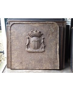 Kaminplatte 'Wappen'