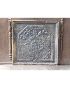 Kaminplatte 'Wappen von Frankreich und Navarre'