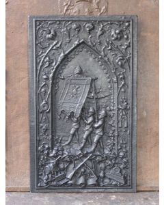 Kaminplatte 'Wappen'