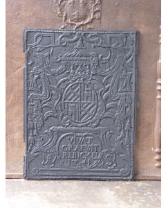 Kaminplatte 'Wappen'