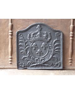 Kaminplatte 'Wappen von Frankreich'
