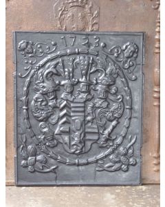 Kaminplatte 'Wappen'