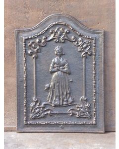 Kaminplatte 'Frau'
