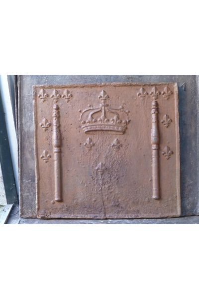 Kaminplatte 'Wappen von Frankreich'