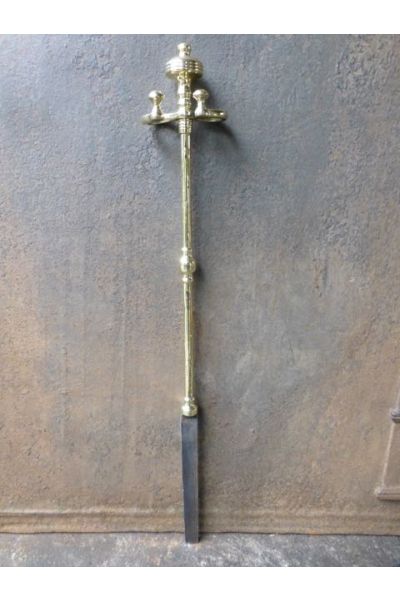 Polierter Stahl Schürhaken