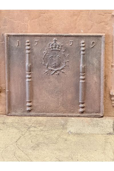 Kaminplatte 'Wappen von Frankreich'