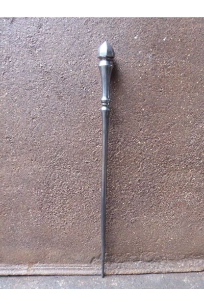 Polierter Stahl Schürhaken