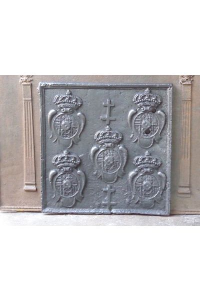 Kaminplatte 'Wappen von Lorraine'