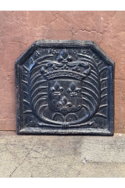 Kaminplatte 'Wappen von Frankreich'
