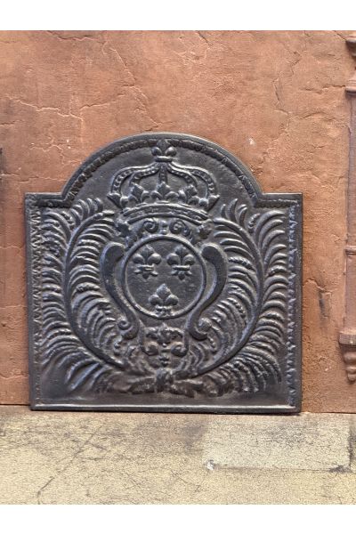 Kaminplatte 'Wappen von Frankreich'