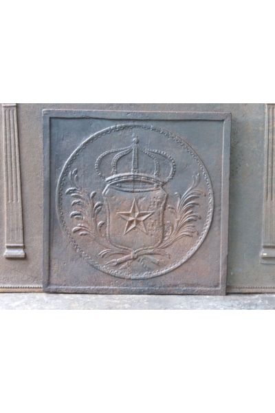 Kaminplatte 'Wappen von Frankreich'