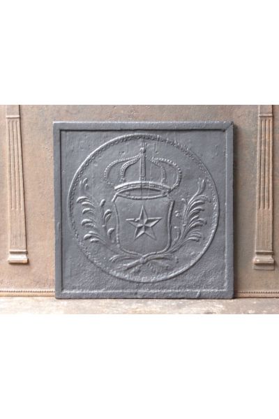 Kaminplatte 'Wappen von Frankreich'