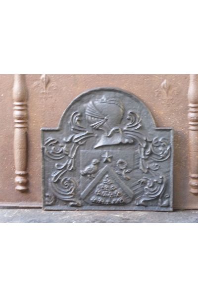 Kaminplatte 'Wappen'