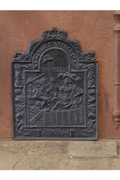 Kaminplatte 'Pro Patria'