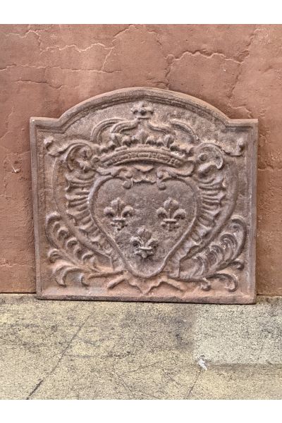Kaminplatte 'Wappen von Frankreich'