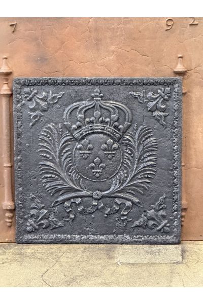 Kaminplatte 'Wappen von Frankreich'
