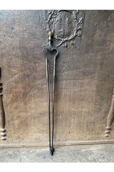 Antike Französische Kaminzange