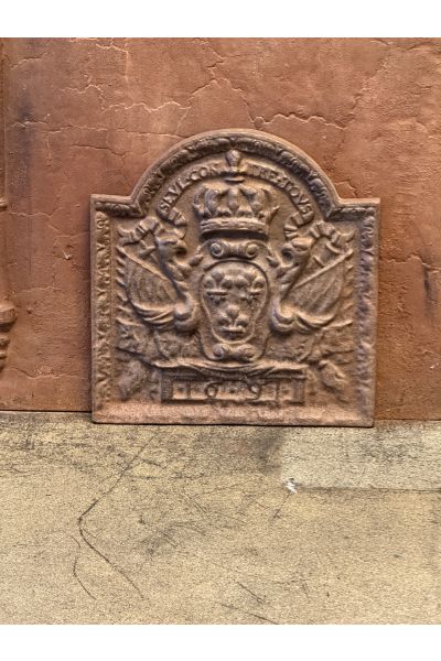Kaminplatte 'Wappen von Frankreich'