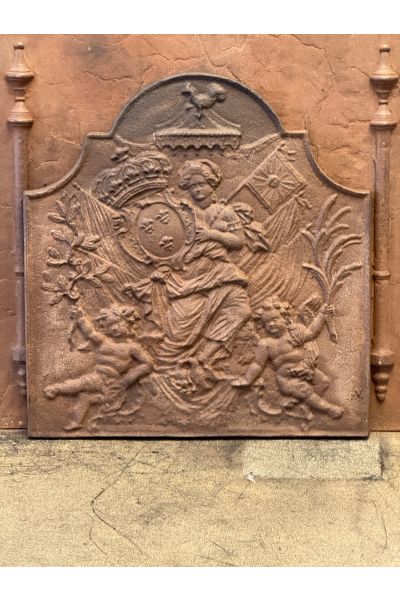 Kaminplatte 'Allegorie von Frankreich'