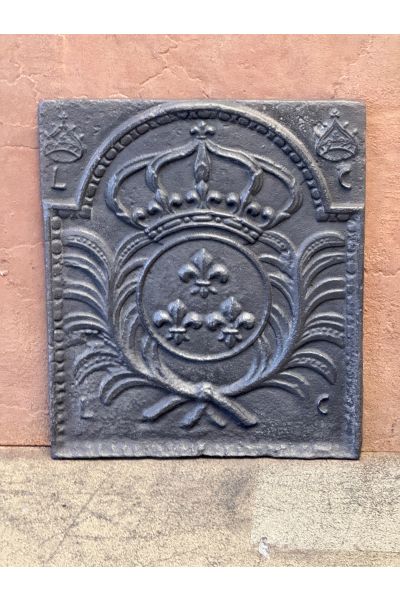 Kaminplatte 'Wappen von Frankreich'