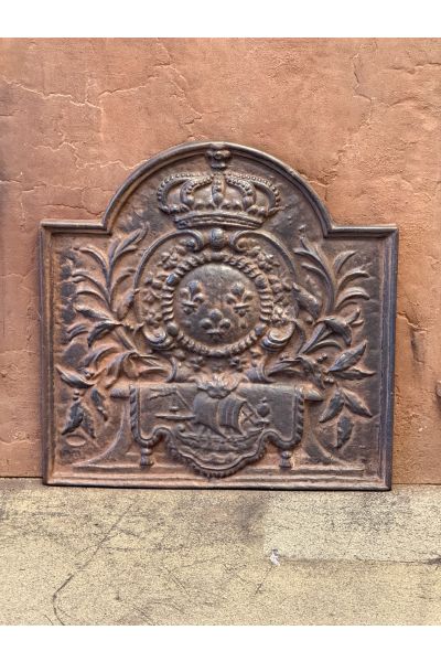 Kaminplatte 'Wappen von Frankreich'