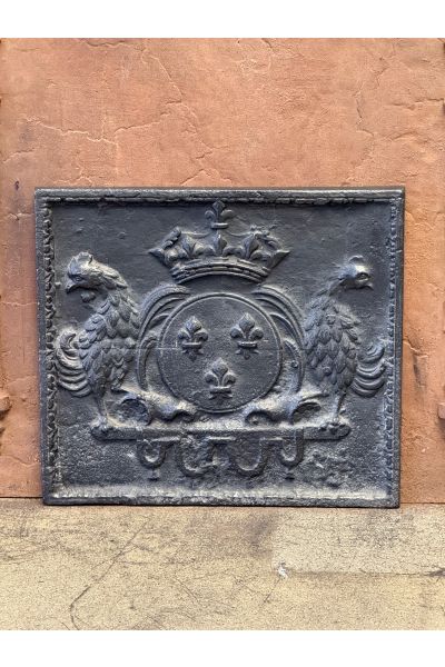 Kaminplatte 'Wappen von Frankreich'