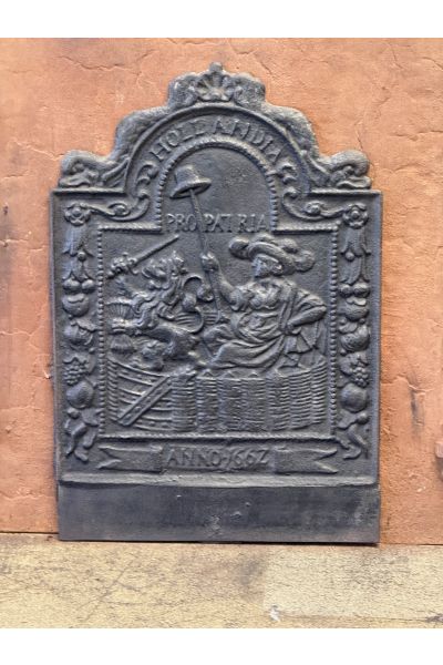 Kaminplatte 'Pro Patria'