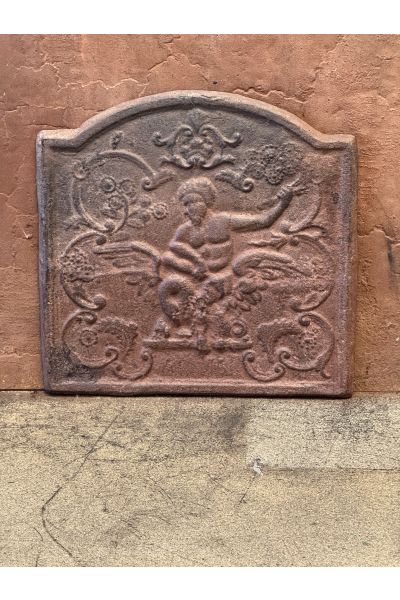 Kaminplatte 'Zeus und Leda'