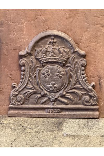 Kaminplatte 'Wappen von Frankreich'