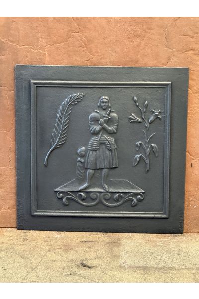 Kaminplatte 'Jeanne d'Arc'