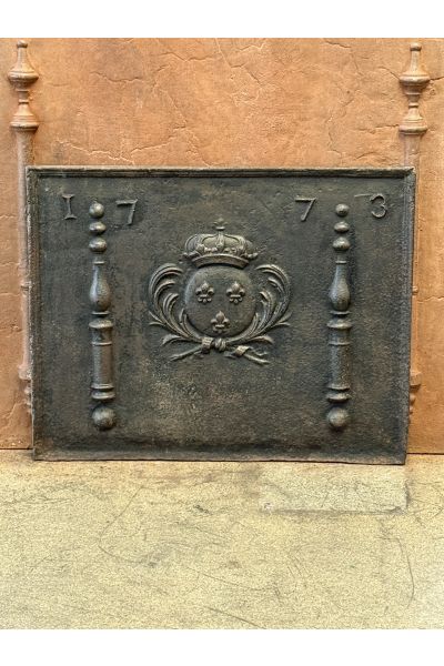 Kaminplatte 'Wappen von Frankreich'
