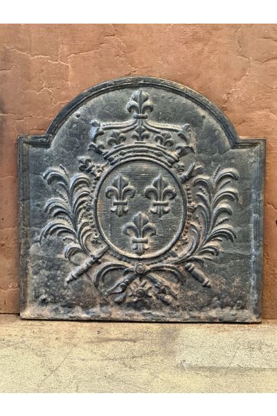 Kaminplatte 'Wappen von Frankreich'